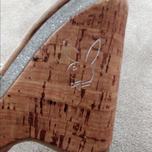 Playboy wedges sandal - Picture 3 of 4